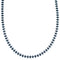 Hematite Genuine Sterling Silver Southwest Bead Necklace SX114600